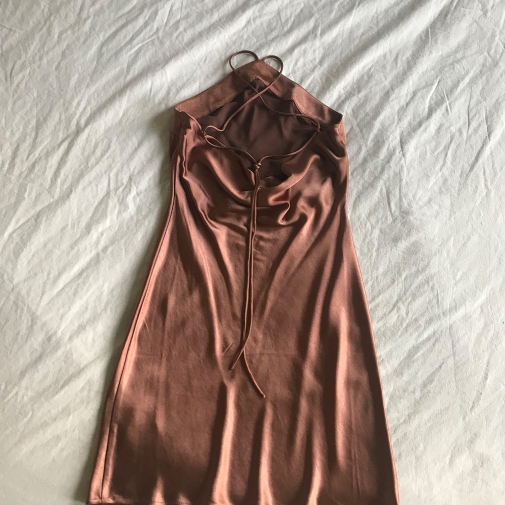 Dynamite amber satin mini dress - Picture 4 of 7